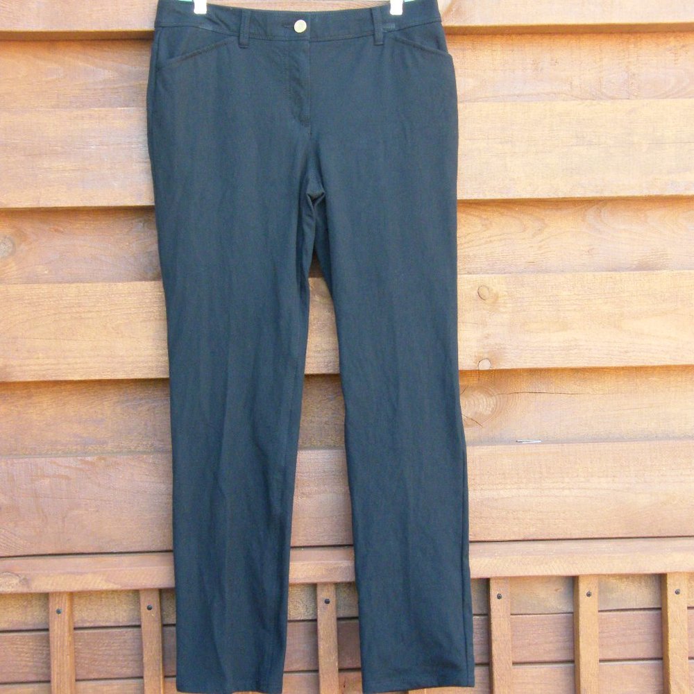 Chico's Straight Leg Black Pants
